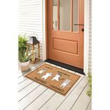 Viyana Home Dijital Baskılı Kaymaz Taban Yıkanabilir Renkli Kedili Kapı Önü Paspası (40x60cm)