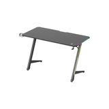 Viyero AXIS Z-Ayak RGB Aydınlatma Karbon-Fiber Oyuncu Masası 15mm 120x60x75cm GD-12002E-6-BLK
