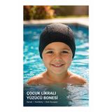viyol marketim Likralı Çocuk Yüzücü Bonesi –Deniz & Havuz İçin Esnek, Rahat, Hızlı Kuruyan Spor Bone