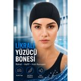viyol marketim Likralı Yüzücü Bonesi – Deniz & Havuz İçin Esnek, Rahat, Hızlı Kuruyan Spor Bone