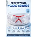 viyol marketim Profesyonel Yüzücü Gözlüğü – Antifog Buğu Yapmaz UV Korumalı, Kulak Tıkacı ve Taşıma Kabı Dahil