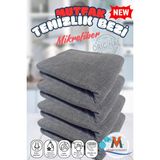 viyolmarketim ( 4 Adet ) Mikrofiber Mutfak Temizlik Bezi 40*40 cm Leke Tutmaz Koku Yapmaz Yer Bezi