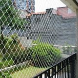 viyolmarketim Balkon Filesi 2.5x9 mt Yüksek Koruma Sağlayan Dayanıklı Polyester Malzeme - 2,5x9 Metre
