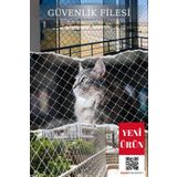 viyolmarketim Balkon Filesi 8m x 70cm – Kuş Filesi Kedi Koruma Filesi Kuş Ağı Önleme Filesi