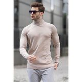 Vizon Balıkçı Yaka Erkek Triko Kazak 6809 - 2XL