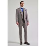 Vizon Kırlangıç Yaka Yelekli 6 Drop Slim Fit Tam Astar Esnek Takım Elbise 1001250157