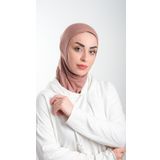 Vizon Pratik Hazır Geçmeli Tesettür Bone Sandy Kumaş Spor Hijab 2113_10