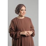 Vizon Pratik Hazır Geçmeli Tesettür Bone Sandy Pileli Salaş 2121_10