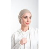 Vizon Pratik Hazır Geçmeli Tesettür Bone Viskon Kumaş Sade 3003_10