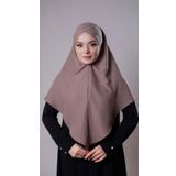 Vizon Pratik Hazır Geçmeli Tesettür Eşarp Pamuk Caz Kumaş Tek Katlı Çapraz Hijab 2305_10