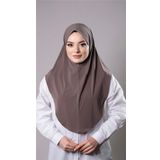 Vizon Pratik Hazır Geçmeli Tesettür Eşarp Sandy Kumaş Düz Hijab 2308_10