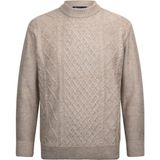 Vizon Regular Fit Jakarlı Çeyrek Balıkçı Yaka Triko Kazak - XL