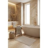 Vizon Zivra Ayak Havlusu - 50x70 Cm, 245 Gr,%100 Pamuk, Spa Ve Otel Banyo Paspası, Günlük Kullanıma