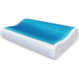 Vizor Visko Boyun Destekli Jelli Yastık (57 x 37 x 11/7) Code 1011-J - 57 x 37 x 11 x 7 cm - Beyaz