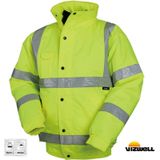 Vizwell™ 300 D Oxford Reflektörlü Bomber Sarı Mont (VWJK04) M