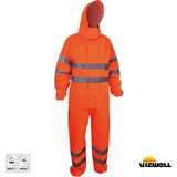 Vizwell Vizwell™ 150 D Takım Reflektörlü Yağmurluk / VWJK67+68 - 2XL - Turuncu