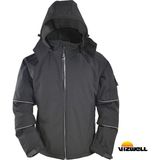 Vizwell Vizwell™ Dış Mekan Softshell Model Mont / VWJK112 - Siyah