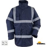 Vizwell VWJK01 300 D Oxford Reflektörlü İçi Kapitoneli Parka
