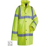 Vizwell VWJK01 300 D Oxford Reflektörlü İçi Kapitoneli Sarı Parka