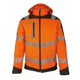 Vizwell VWJK268 Softshell Termal Kaplamalı Turuncu Erkek Mont