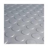 Vizyon Floor Pvc Kalın Para Desenli Oto Zemin Kaplama - Yer Döşem En: 110 cm - Boy: 400 cm - 110 x 400 - Gri