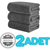 Vizyon Park 2 Adet Kalın Mikrofiber Araç Yıkama Kurulama Temizlik Havlu Bez 40X40 cm Leke Bırakmaz Özellik