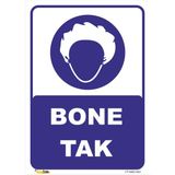 Vizyon Trafik Boneni Tak Levhası - Galvaniz Saç 0.4mm - 50X70 cm - Tekli