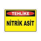 Vizyon Trafik Nitrik Asit Levhası - Sticker - 50 x 70 cm