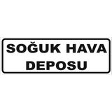 Vizyon Trafik Soğuk Hava Deposu Levhası 10X30 3 mm Dekota - Dekota 3mm - 10X30 cm - 1 Adet