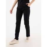 Vizyon Uniform Premium Lycra Tek Alt Siyah Pantolon Hemşire Forması Cerrahi Forma, Scrubs Üniforma(Unisex) - 2XS