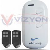 Vizyon White Step Kepenk Alıcısı +4 Kanallı 2 Kumanda