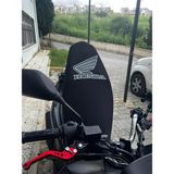 Vizyontek Forza Uyumlu Motosiklet Sele Kılıfı Siyah Renk (Konturlu Baskı)