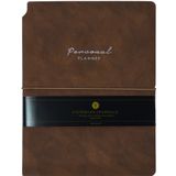 Vj 124-1089 Kuka A5 80 gr 96 Yaprak Çizgili Kahverengi Defter