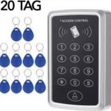 Vk-100 Rfid Şifreli Kapı Kilidi + 20 Adet Proximity Tag