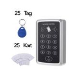 Vk-100 Rfid Şifreli Kapı Kilidi + 25 Adet Manyetik Tag +25 Adet Proximity Kart