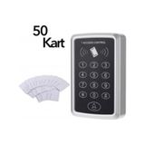 Vk-100 Rfid Şifreli Kapı Kilidi + 50 Adet Proximity Kart
