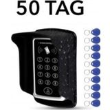Vk-100 Rfıd Şifreli Kapı Kilidi + Koruyucu Kapak + 50 Adet Proximity Tag