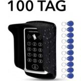 Vk-100rfıd Şifreli Kapı Kilidi + Koruyucu Kapak + 100 Adet Proximity Tag