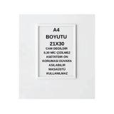 VKFCENTER 6 ADET A4 21X30 FOTOĞRAF ÇERÇEVESİ DİPLOMA SERTİFİKA ÇERÇEVESİ
