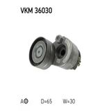 Vkm36030 V Kayış Gergi Rulmanı Laguna Iı Trafic Iı / Vivaro 1.9 Dcı Ac Kütüklü