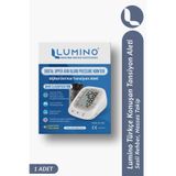 Vld Lumino Lumino İngilizce Konuşan Tansiyon Aleti - Pil Dahil & Type-C Girişli - Aritmi Takibi - Büyük Ekran