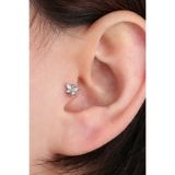 VLM AKSESUAR Taşlı Yusufçuk Tragus Helix Cerrahi Çelik Piercing (6mm)