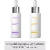 Vlora Cosmetics Kolajen Serum & Vitamin C Serum