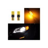 Vlotho T10 Led Dipsiz W5w Canbus 24 Ledli Turuncu Park Plaka Ampul 2 Adet