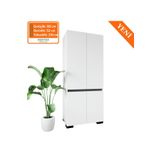 VM VERTEX MOBİLYA Floransa 4 Kapılı Flr-ıra Beyaz- Antrasit Gardırop-çok Amaçlı Dolap-yüklük