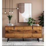 VM VERTEX MOBİLYA Latina Modern Konsol 180 cm Ceviz - 45 x 180 cm