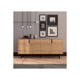 VM VERTEX MOBİLYA Latina Modern Konsol 180 Cm Safir Meşe Safir Meşe 45 x 180