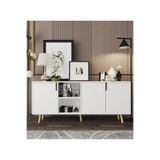 VM VERTEX MOBİLYA Latina Modern Konsol 3 Kapaklı 180 Cm Beyaz BEYAZ 45 x 180
