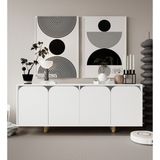 VM VERTEX MOBİLYA LAZIOKONSOL01 Beyaz 45 x 180 Konsol