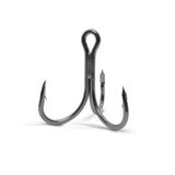 VMC 7560 Black Nikel-No:1-0 - 5'lı Hypercut 6x Strong Üçlü Olta İğnesi